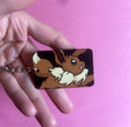 Eevee-Umbreon Keychain