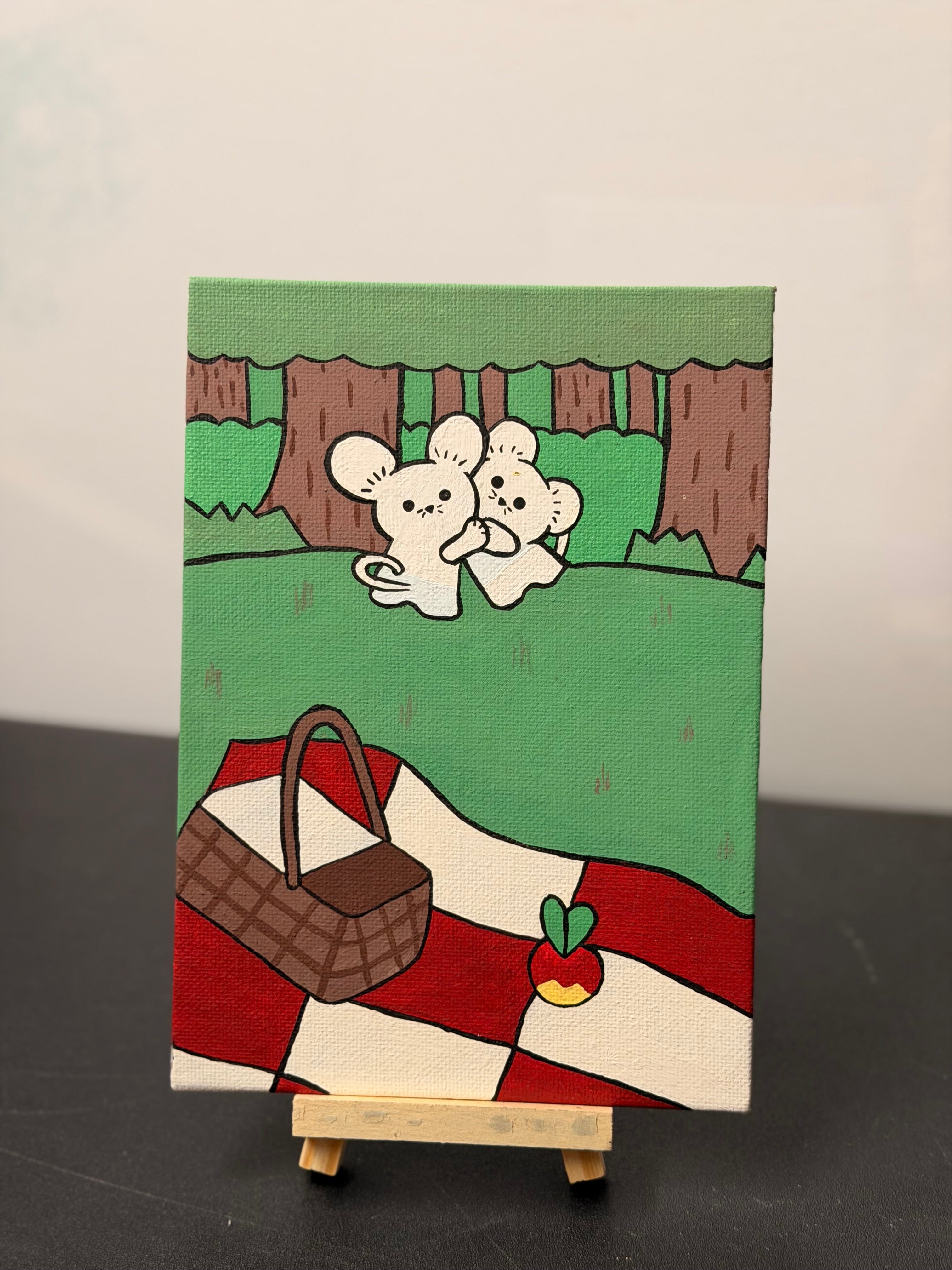 Tandemaus Panel Canvas