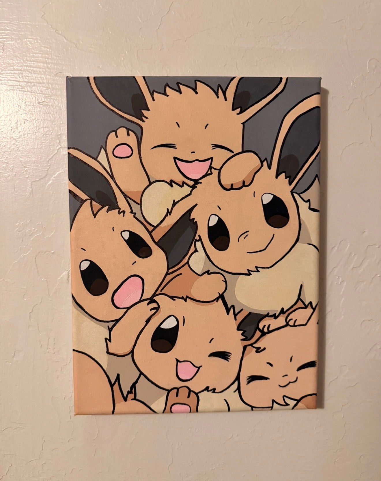 Eevee Canvas Painting