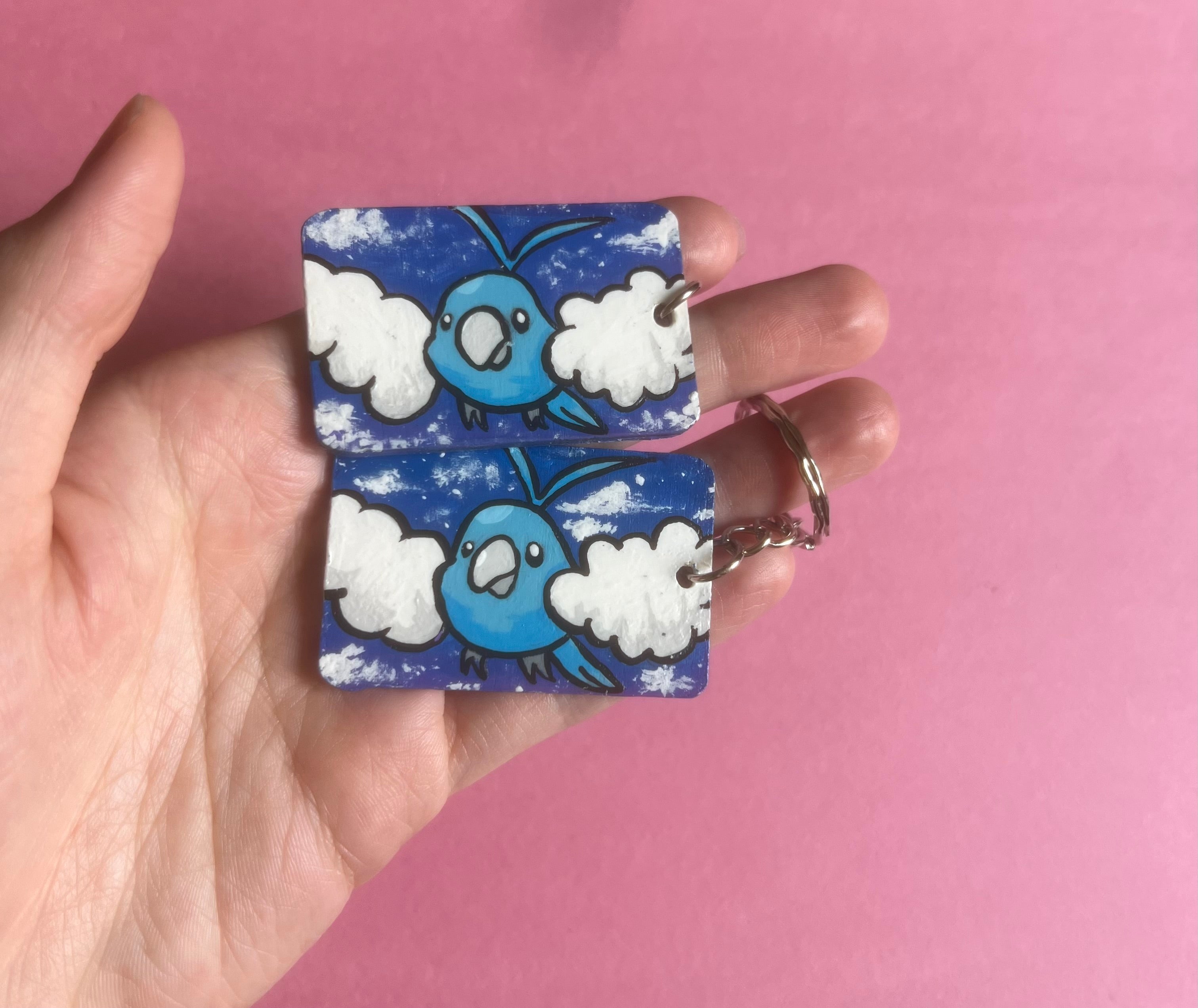 Swablu Keychain
