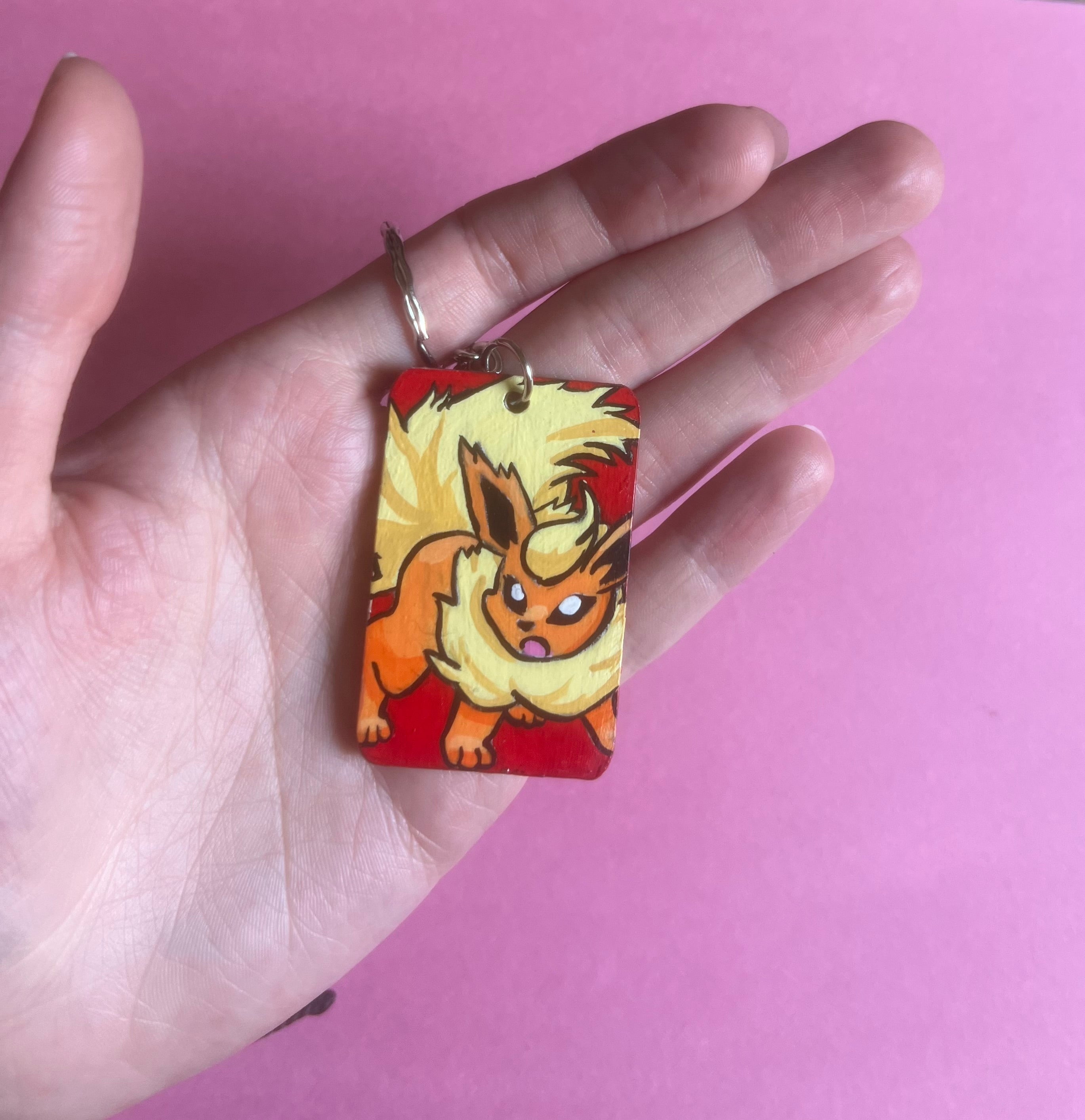 Eevee-Flareon Keychain