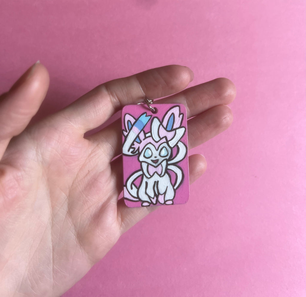 Eevee-Sylveon Keychain