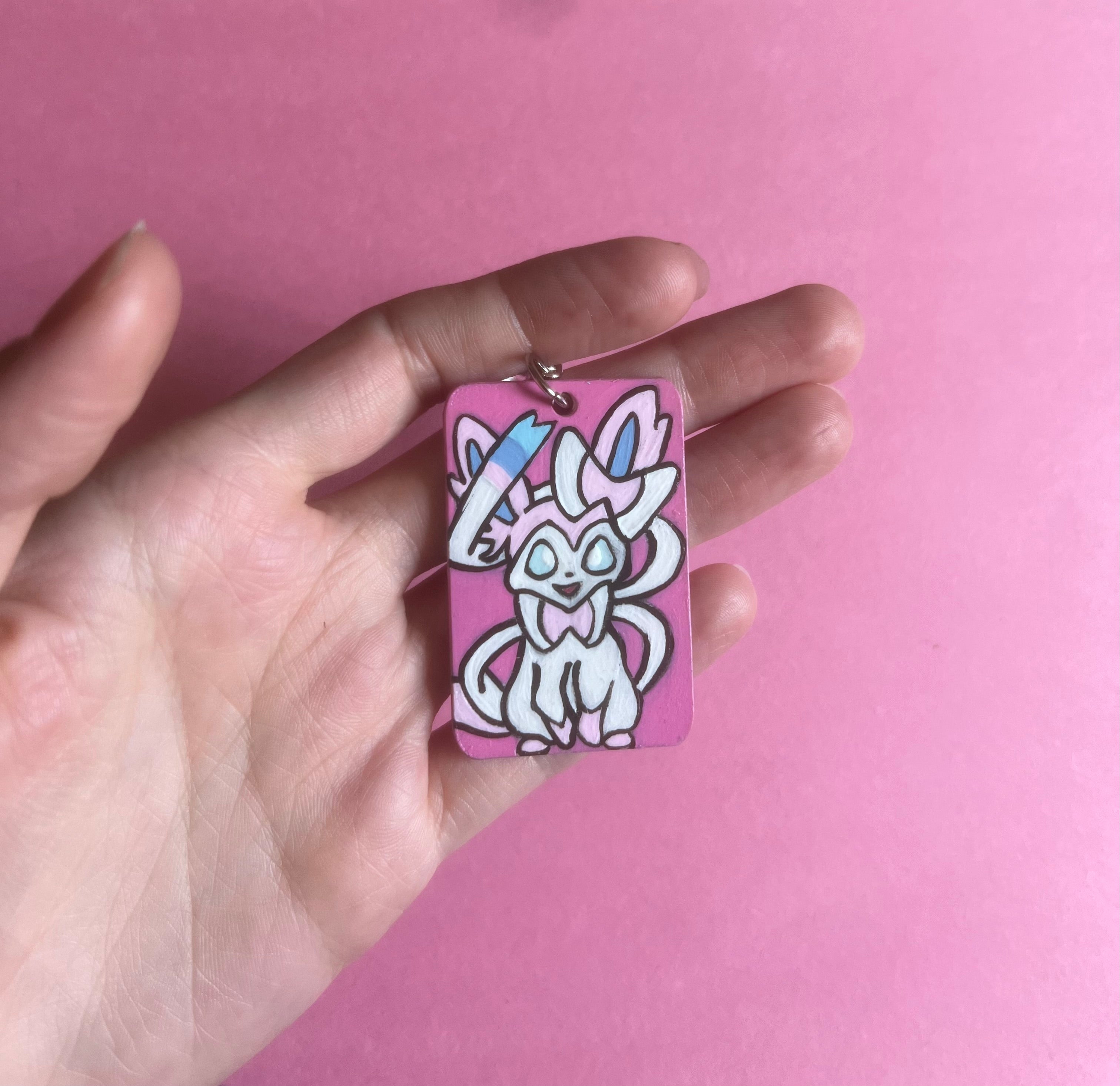 Eevee-Sylveon Keychain