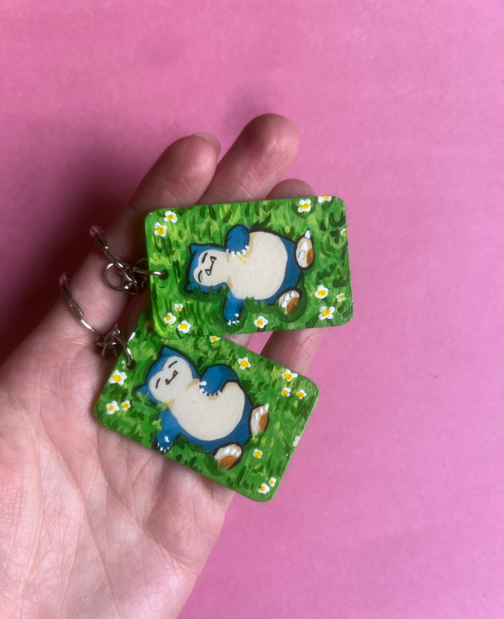 Snorlax Keychain