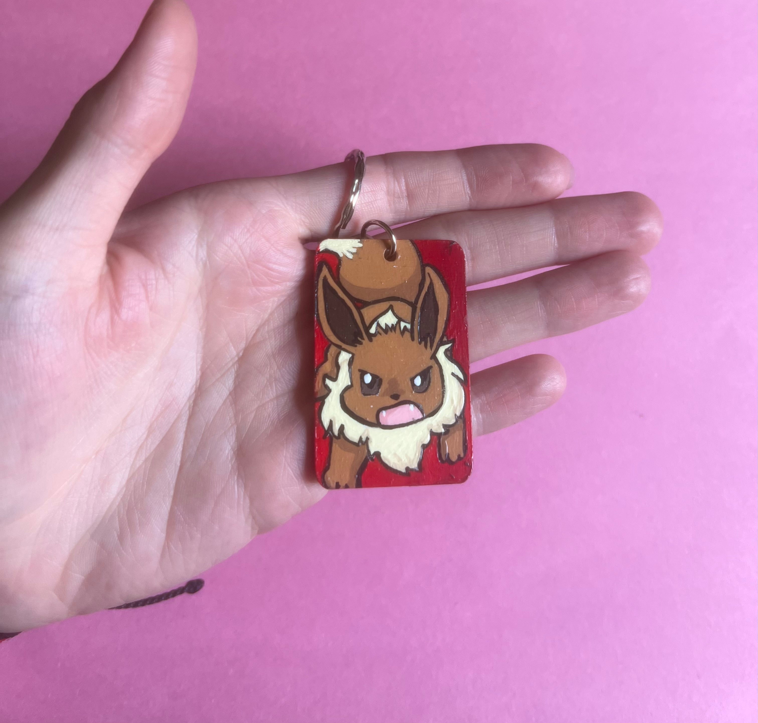 Eevee-Flareon Keychain