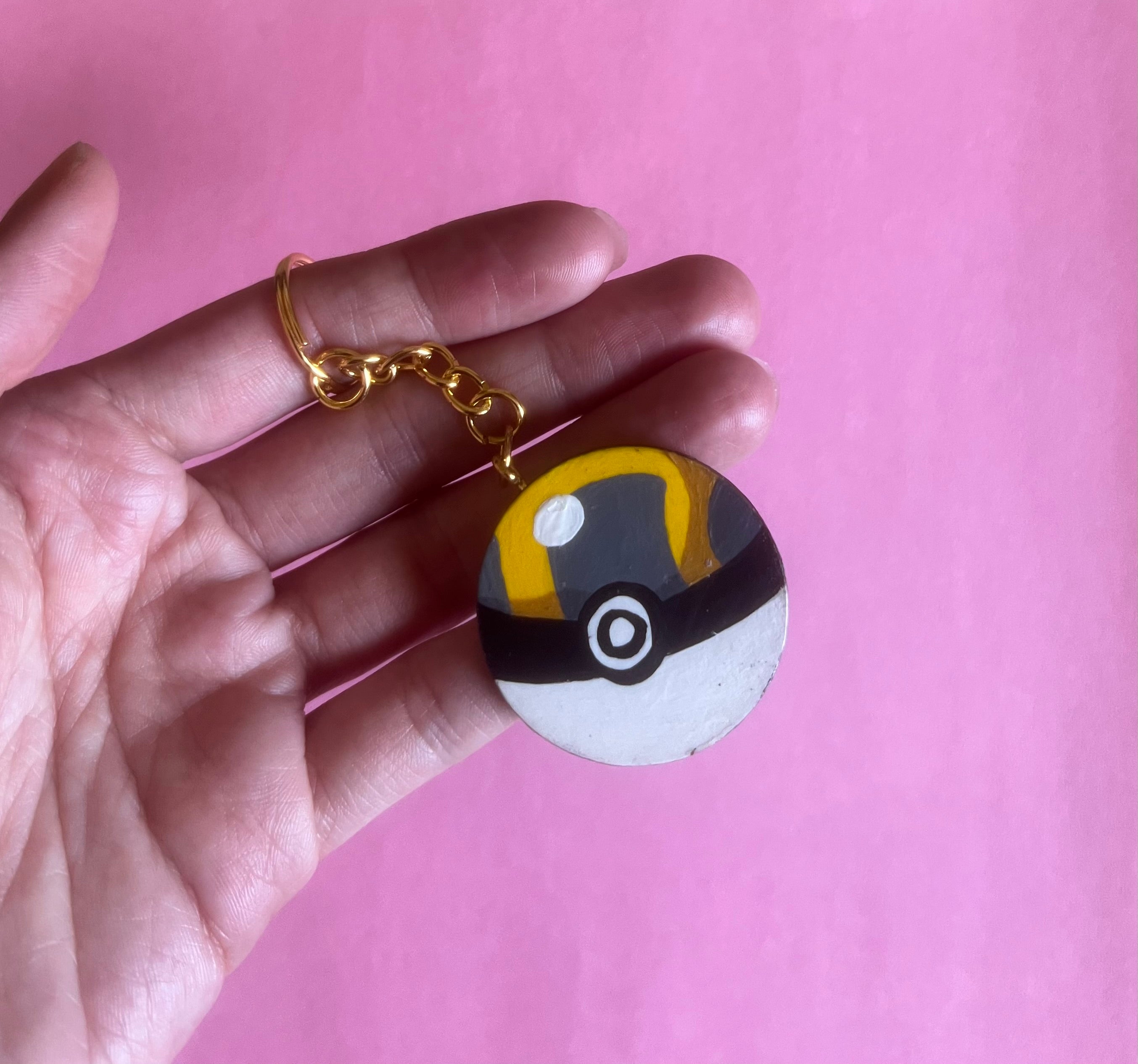 Pokeball Keychain