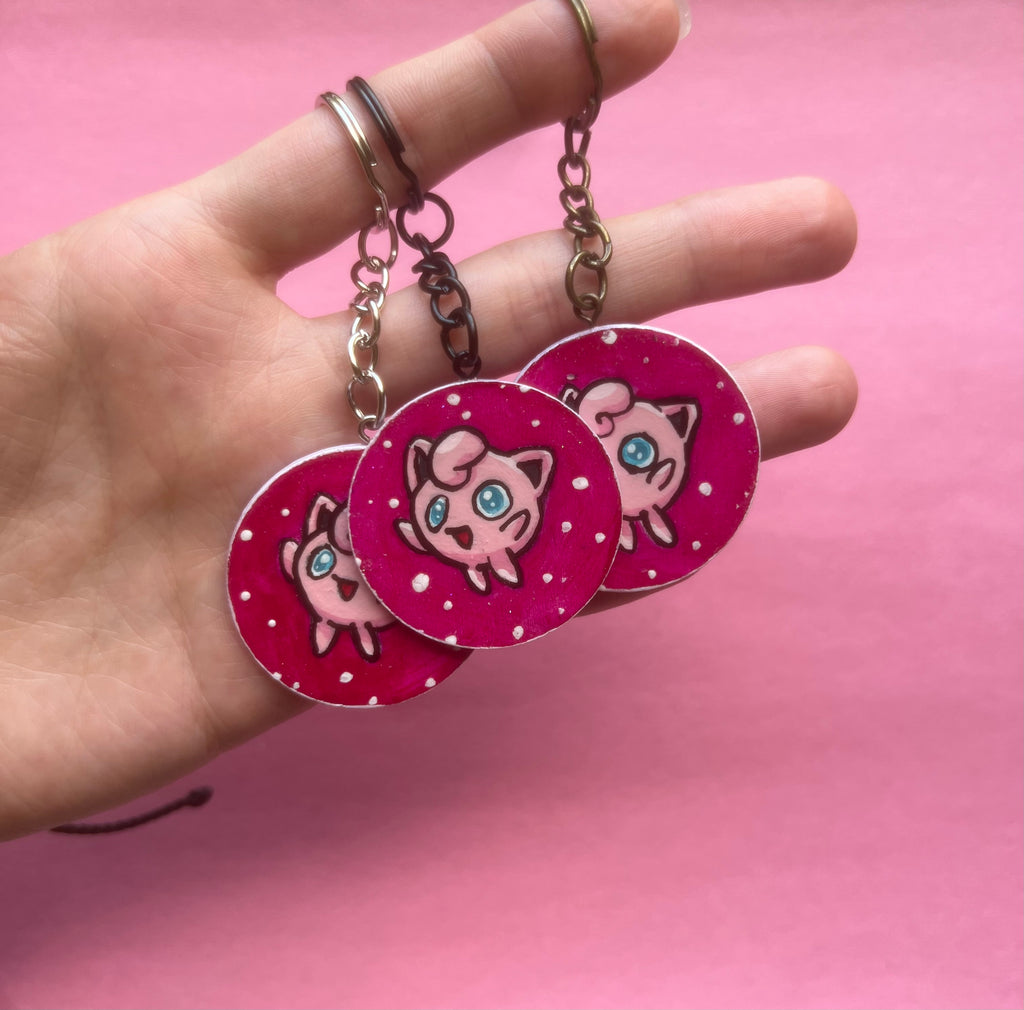Jigglypuff Keychain