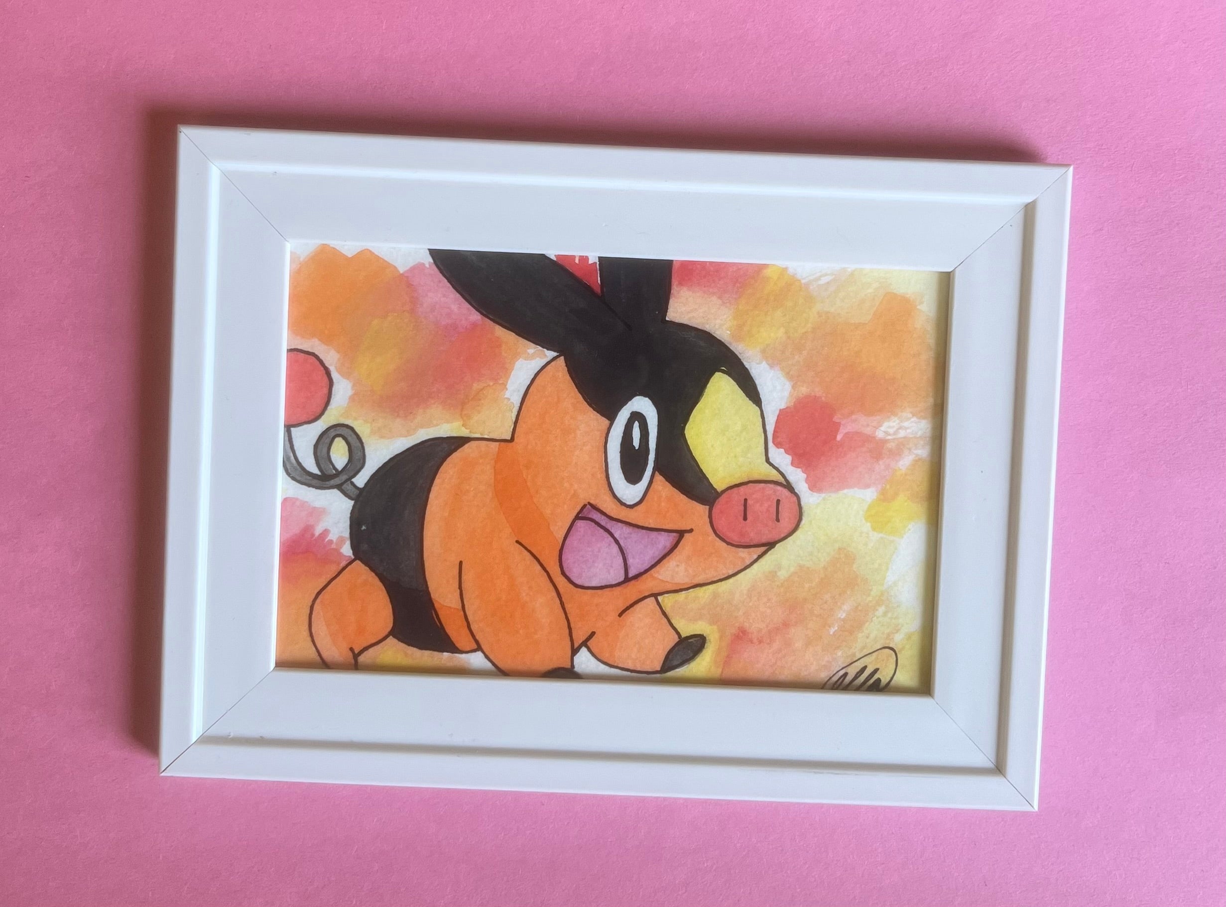 Tepig Watercolor