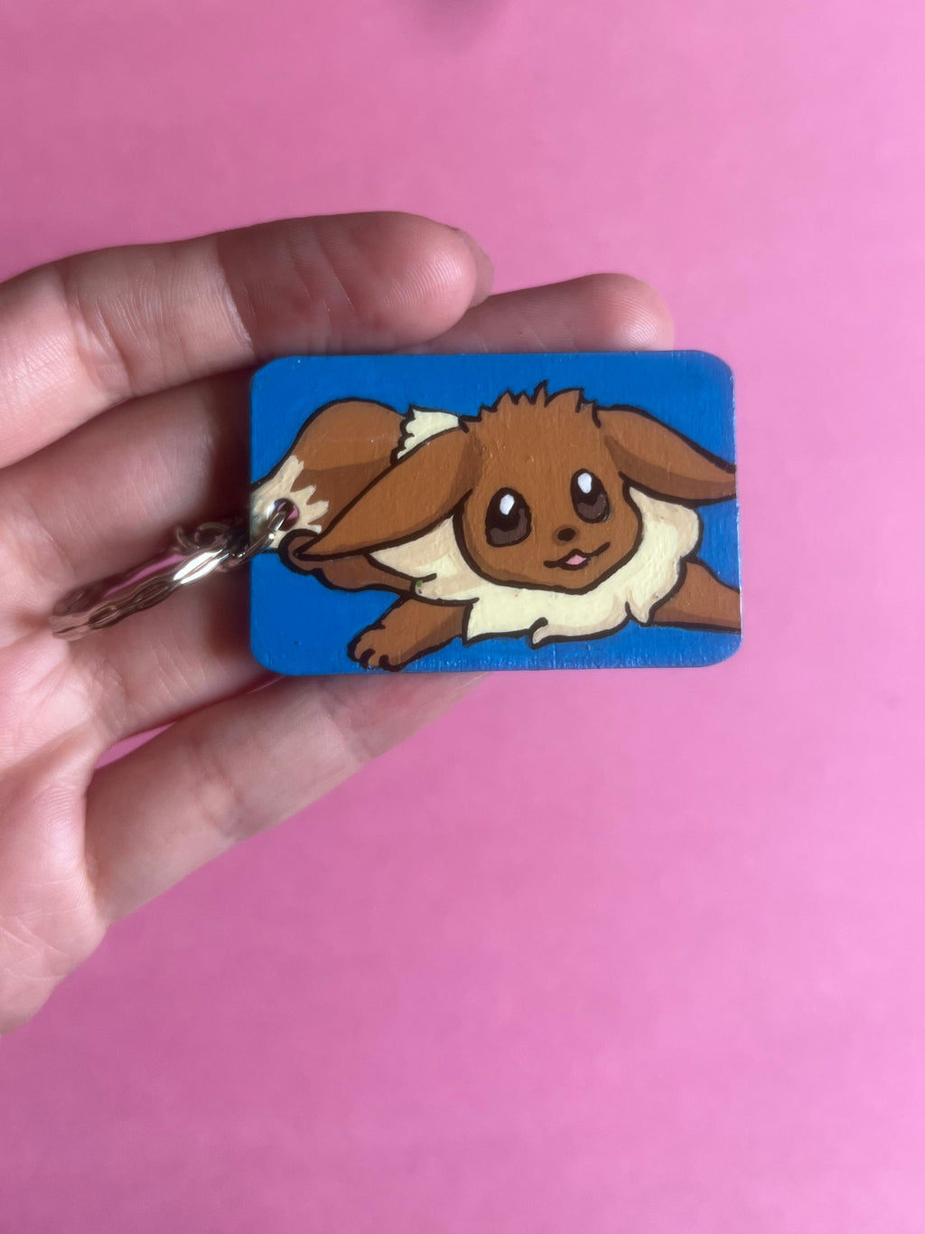 Eevee-Vaporeon Keychain
