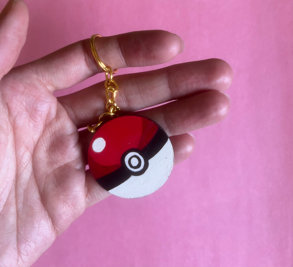 Pokeball Keychain