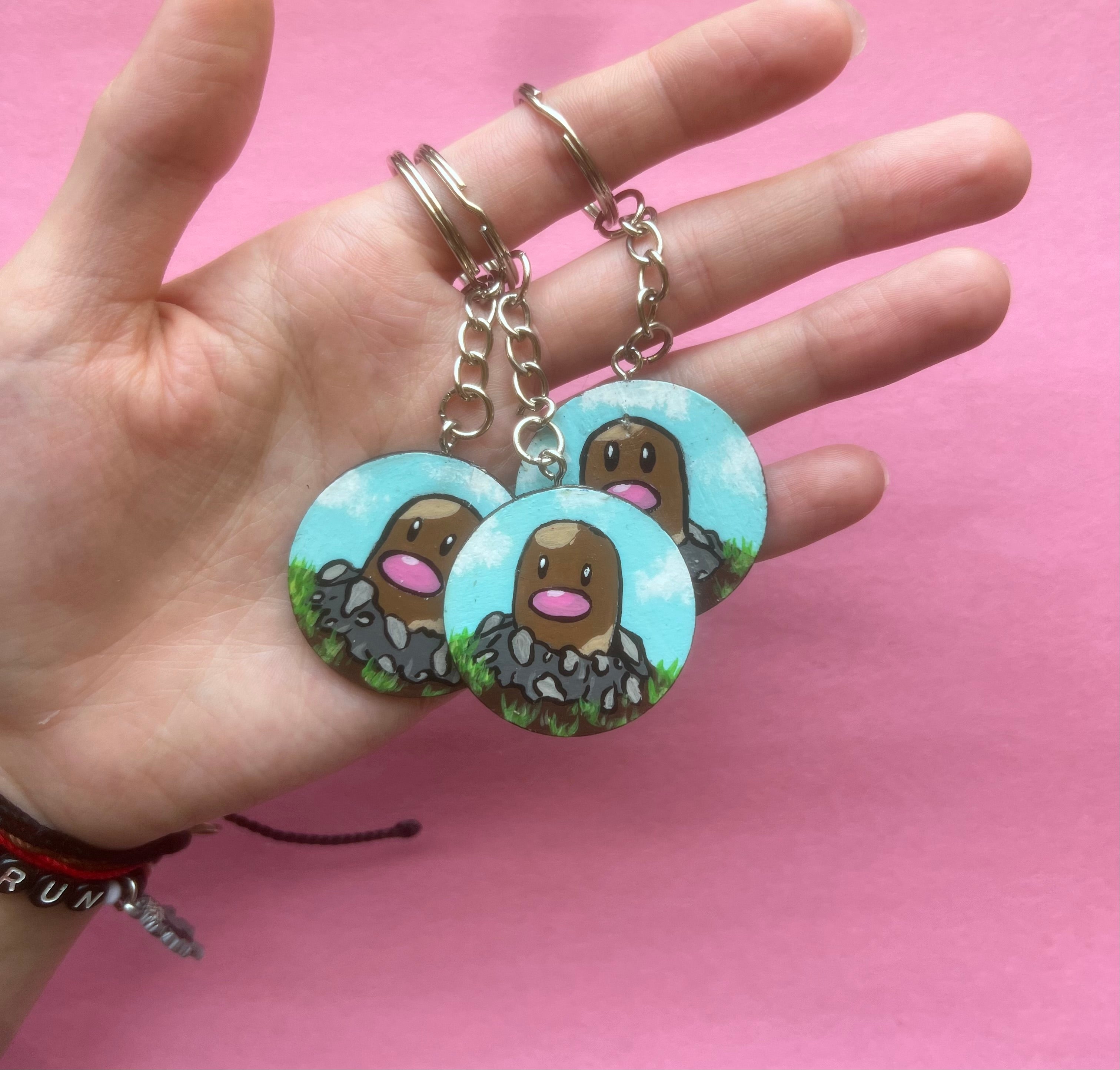Diglett Keychain